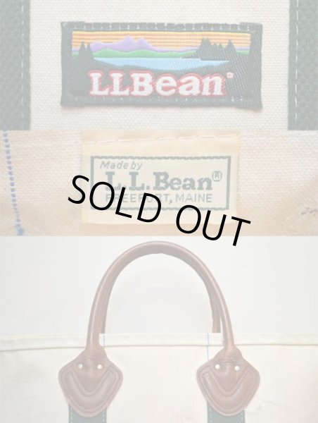 画像2: 90's L.L.Bean Boat & Tote “レザーハンドル” (2)