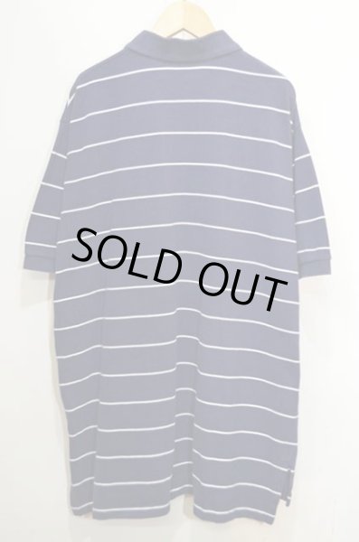 画像2: Polo Ralph Lauren ボーダー柄 S/S ポロシャツ (2)