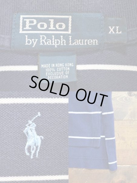 画像3: Polo Ralph Lauren ボーダー柄 S/S ポロシャツ (3)