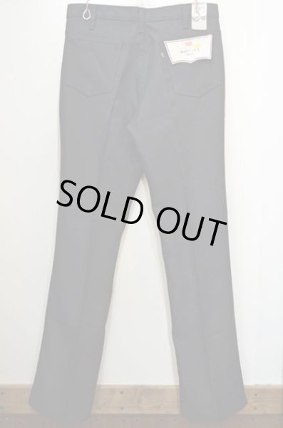 画像3: 80's Levi's 10517-6159 ブーツカットパンツ “BLACK / DEADSTOCK” (3)