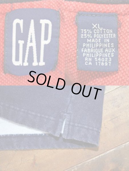 画像3: 90's OLD GAP マルチボーダー柄 L/S カットソー (3)