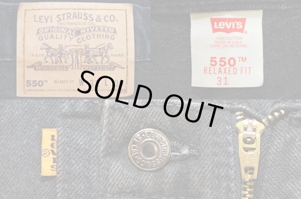 画像3: 90's Levi's 550 ブラックデニムショーツ “MADE IN USA” (3)