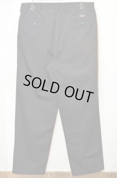 画像2: Polo Ralph Lauren 2タックチノトラウザー “BLACK” (2)