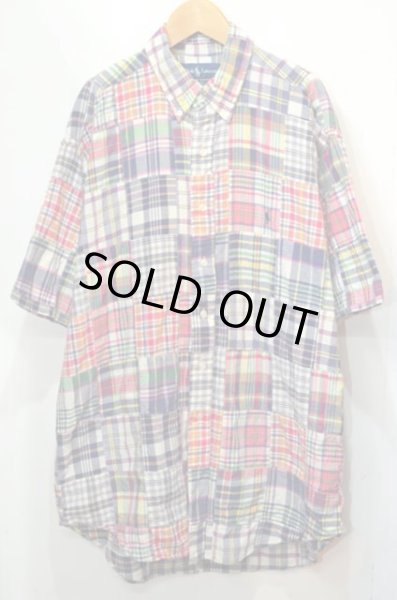画像1: Polo Ralph Lauren S/S パッチワークBDシャツ “BLAKE” (1)