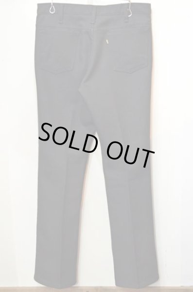 画像2: 80's Levi's 10517-6159 ブーツカットパンツ “BLACK / MADE IN USA” (2)