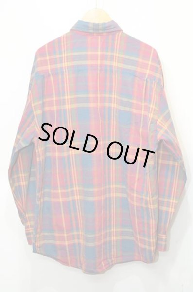 画像2: 90's OLD GAP コットンワークシャツ (2)