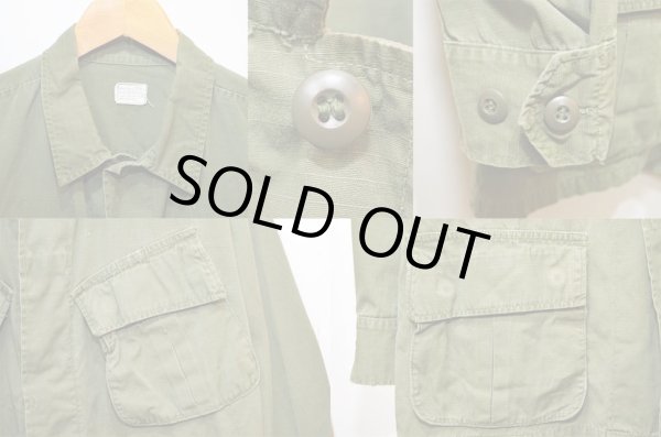 画像4: 70's US.ARMY ジャングルファティーグジャケット “SMALL-SHORT” (4)