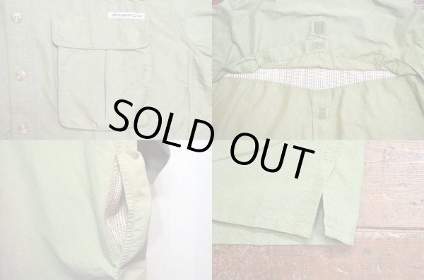画像4: 90's EX OFFICIO S/S フィッシングシャツ (4)