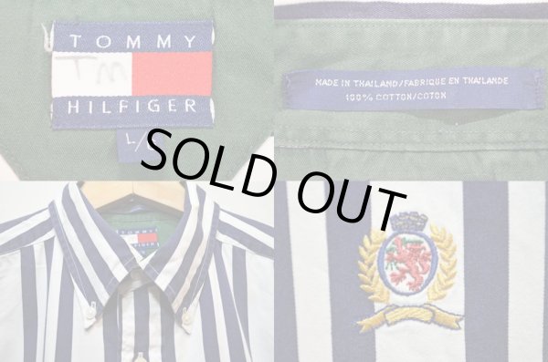 画像3: TOMMY HILFIGER マルチストライプ柄 ボタンダウンシャツ (3)