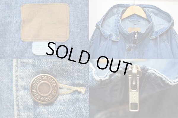 画像3: 90's OLD GAP デニムハーフコート (3)