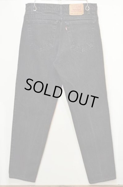 画像2: 90's Levi's 550 ブラックデニムパンツ “MADE IN USA” (2)