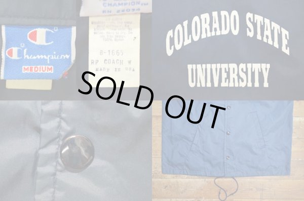 画像3: 80's Champion ナイロンコーチジャケット “MADE IN USA” (3)