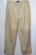 画像1: 90's Polo Ralph Lauren 2タック チノトラウザー “KHAKI / MADE IN USA” (1)