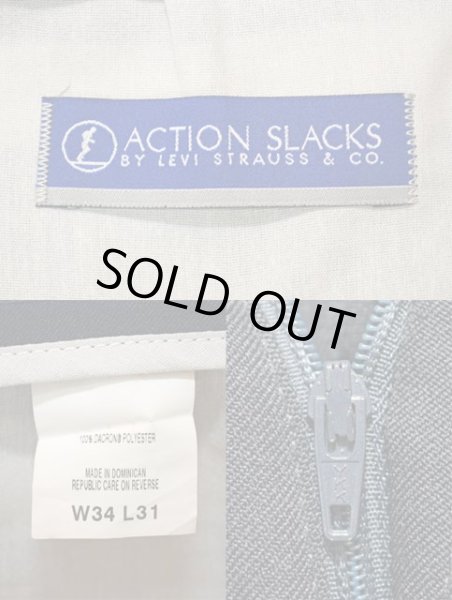 画像3: 90's Levi's ACTION SLACKS “NAVY” (3)