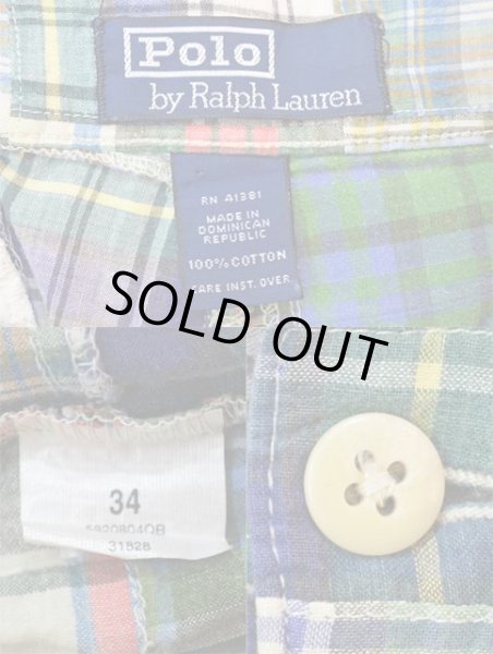 画像3: Polo Ralph Lauren パッチワークショーツ (3)