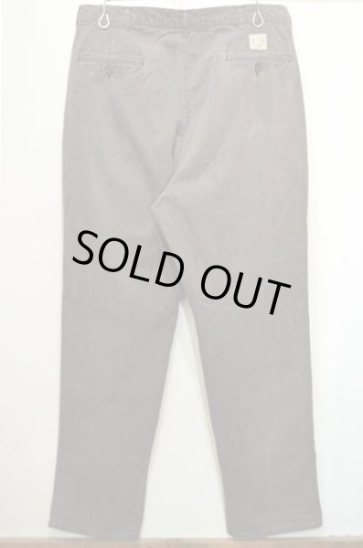 画像2: 90's Polo Ralph Lauren 2タック チノトラウザー “POLO CHINO  / BLACK” (2)
