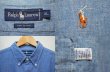 画像3: 90's Polo Ralph Lauren シャンブレー ボタンダウンシャツ (3)