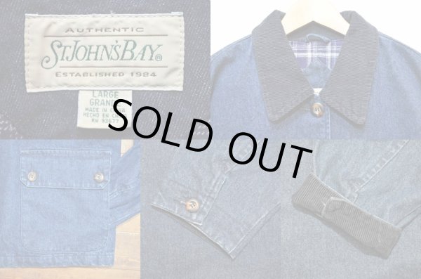 画像3: 90's St. John's Bay デニムジャケット (3)