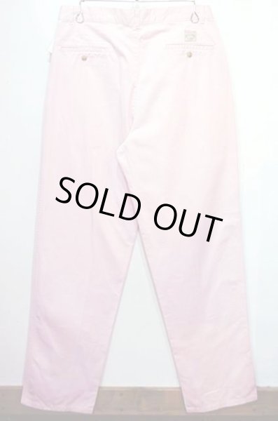 画像2: 90's Polo Ralph Lauren 2タック チノトラウザー “DEADSTOCK / POLO CHINO” (2)