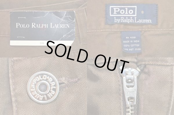 画像3: 90's Polo Ralph Lauren コットンペインターパンツ “DEADSTOCK” (3)