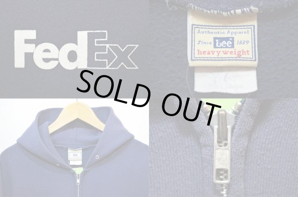画像3: FedEX フルZIP スウェットパーカー (3)