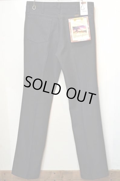 画像3: 90's Wrangler WRANCHER BOOT JEANS “DEADSTOCK / BLACK” (3)