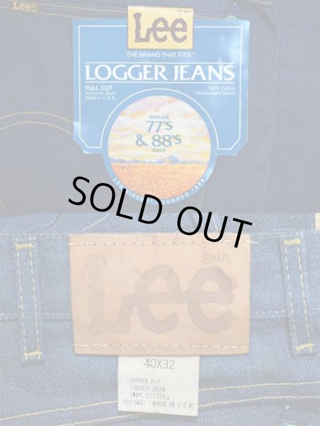 画像4: 80's Lee 200-3641 DENIM LOGGER JEANS “DEADSTOCK” (4)