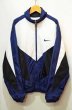 画像1: 90's NIKE メッシュ切り替え ナイロンジャケット (1)