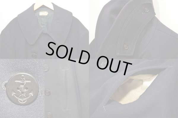 画像4: 40's US.COAST GUARD 10ボタンPコート (4)