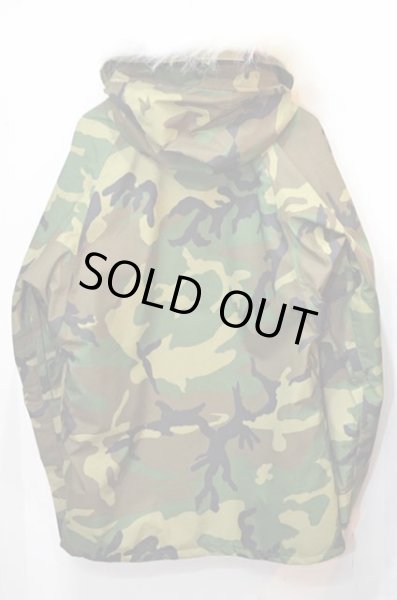 画像2: 96's US.ARMY ECWCS ウッドランドカモ柄 GORE-TEX PARKA “M-R / RAFF付きDEADSTOCK” (2)