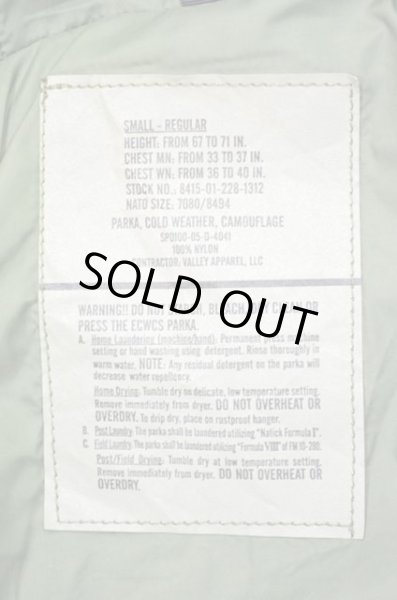 画像3: 05's US.ARMY ECWCS ウッドランドカモ柄 GORE-TEX PARKA “S-R / RAFF付きDEADSTOCK” (3)