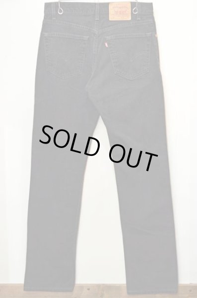 画像2: 90's Levi's 505 ブラックデニムパンツ “MADE IN USA” (2)