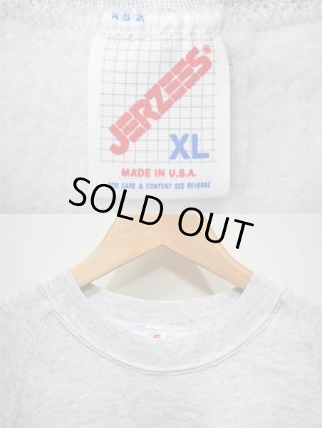 画像3: 90's JERZEES USA製 無地スウェット “DEADSTOCK / GRAY” (3)