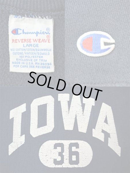 画像3: 90s Champion リバースウィーブスウェット “MADE IN USA / IOWA” (3)