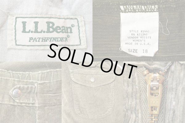 画像3: 90's L.L.Bean 太畝コーデュロイパンツ "MADE IN USA" (3)