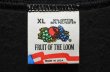 画像3: 90's  Fruit of the loom USA製 無地スウェットシャツ “BLACK / DEADSTOCK” (3)