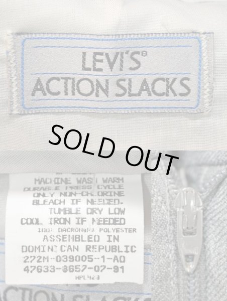 画像3: 90's Levi's ACTION SLACKS “HEATHER GRAY” (3)