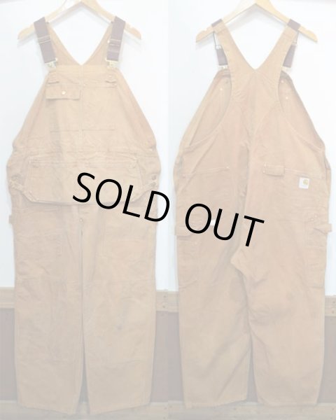 70's Carhartt エプロン付き ダックオーバーオール