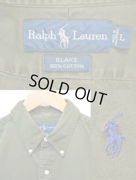 画像3: Polo Ralph Lauren L/S ボタンダウンシャツ “BLAKE” (3)