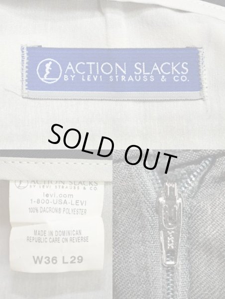 画像3: 90's Levi's ACTION SLACKS “BLACK / MADE IN USA ” (3)