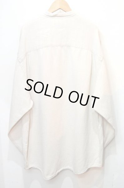 画像2: 90-00's Eddie Bauer バンドカラーシャツ (2)