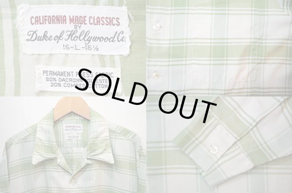 画像3: 70's Duke of Hollywood オープンカラーシャツ (3)