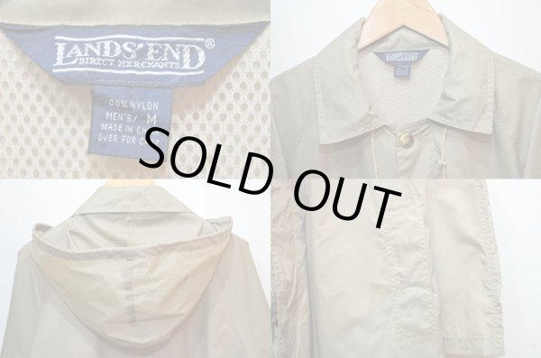 画像4: 90's LANDS' END ナイロントレンチコート (4)