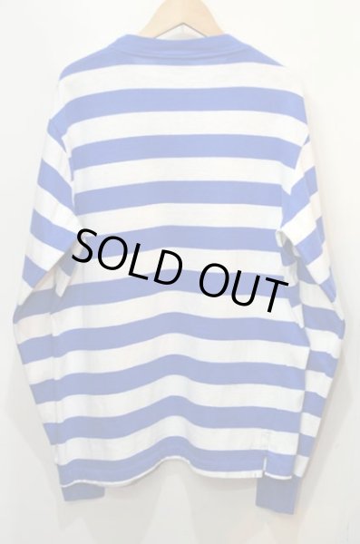 画像2: 90's LANDS' END ボーダー柄 L/S カットソー "MADE IN USA" (2)