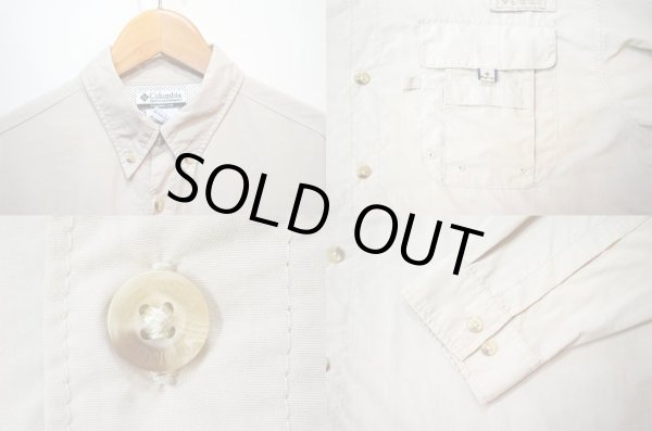 画像4: Columbia PFG ナイロンシャツ “KHAKI” (4)