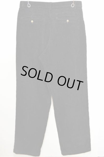 画像2: 90-00's Eddie Bauer 太畝コーデュロイパンツ “BLACK” (2)