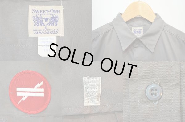 画像3: 50-60's SWEET-ORR コットンワークシャツ "DEADSTOCK" (3)