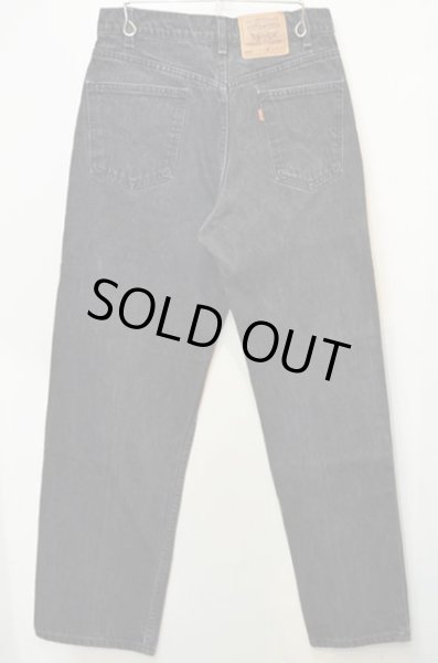 画像2: 90's Levi's 550 ブラックデニムパンツ (2)