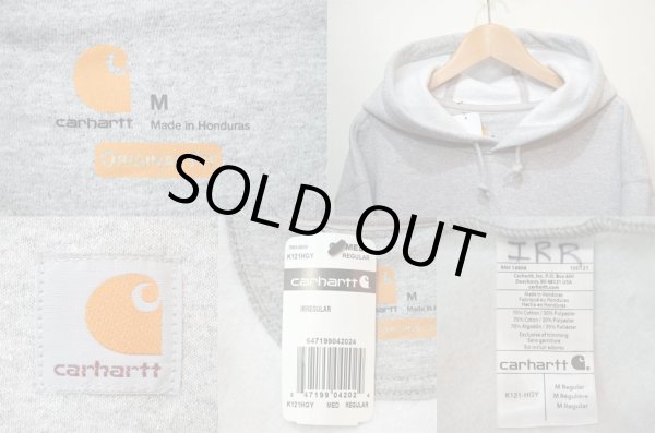画像3: 日本未発売 Carhartt スウェットパーカー "GRAY" (3)