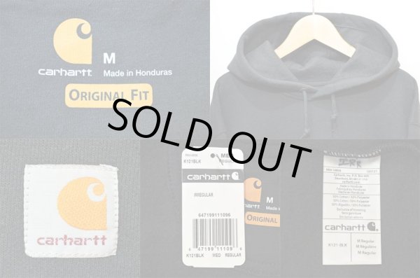 画像3: 日本未発売 Carhartt スウェットパーカー "BLACK" (3)